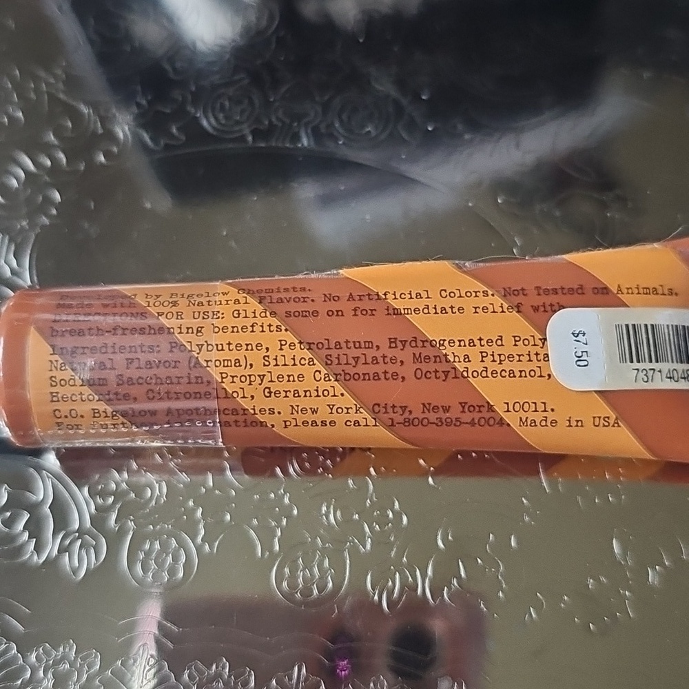 New CO Bigelow Root Beer Mentha Lip Shine Discontinued Minty Lip Gloss Sealed - Picture 2 of 4
